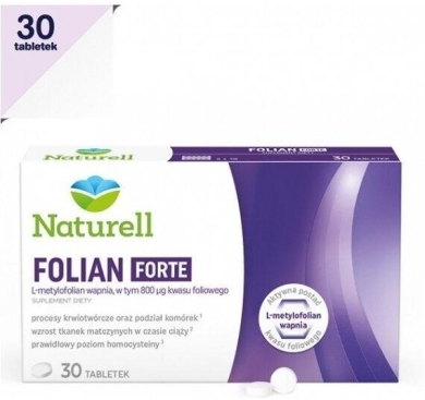 NATURELL Folian Forte 30 tabletek 