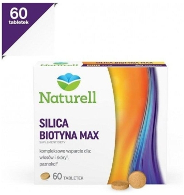 NATURELL Silica Biotyna Max 60 tabletek