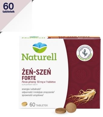 NATURELL Żeń-szeń Forte 60 tabletek