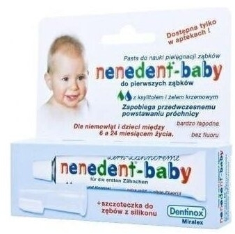 NENEDENT BABY Pasta do zębów dla dzieci + szczoteczka 