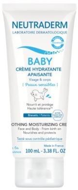 NEUTRADERM BABY Łagodzący Krem nawilżający do twarzy i ciała 100 ml