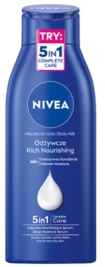 NIVEA BODY Mleczko do ciała odżywcze 400ml