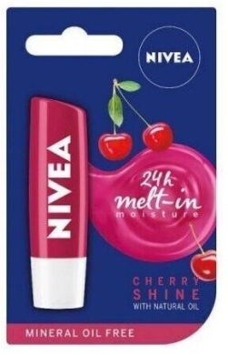 NIVEA Cherry Shine Pielęgnująca pomadka do ust 4,8 g  