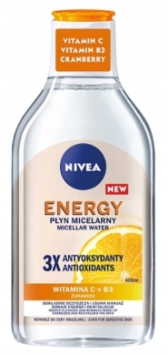 NIVEA ENERGY Płyn micelarny VIT C 400 ml