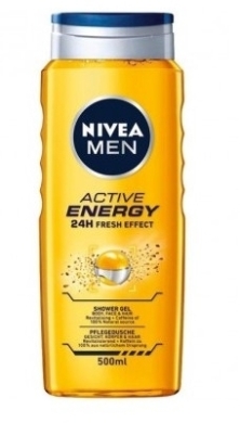 NIVEA MEN ACTIVE ENERGY Żel pod prysznic 500 ml