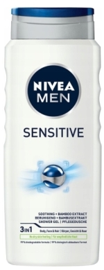 NIVEA MEN SENSITIVE Żel pod prysznic 500ml