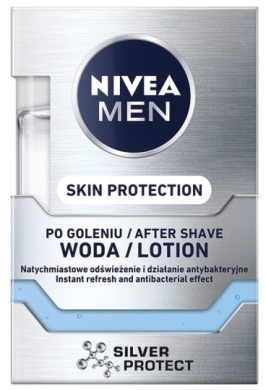 NIVEA MEN Woda po goleniu silver pro 100ml