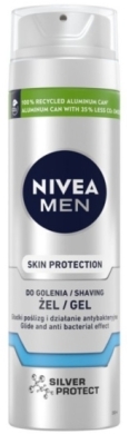NIVEA MEN Żel do golenia Silver 200 ml