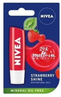 NIVEA Pomadka Fruity Shine Strawberry 4,8 g