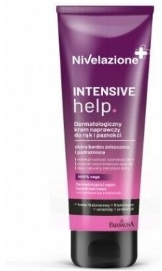 NIVELAZIONE Intensive help Dermatologiczny krem naprawczy do rąk i paznokci 100 ml