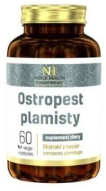 NOBLE HEALTH Ostropest plamisty  60 kapsułek