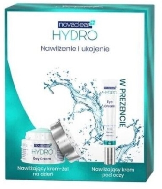 NOVACLEAR HYDRO Zestaw  Krem-Żel na Dzień + Krem pod Oczy