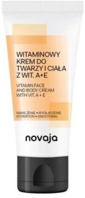 NOVAJA Witaminowy Krem do twarzy i ciała z wit. A+E 200 ml