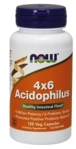NOW FOODS Acidophilus 4x6 120 kapsułek
