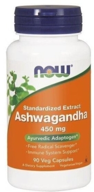 NOW FOODS Ashwagandha 90 kapsułek