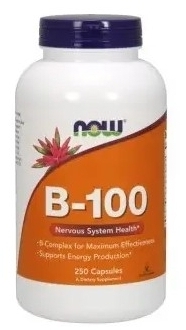 NOW FOODS B-100 Witaminy z grupy B 250 kapsułek