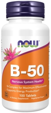 NOW FOODS B-50 100 tabletek