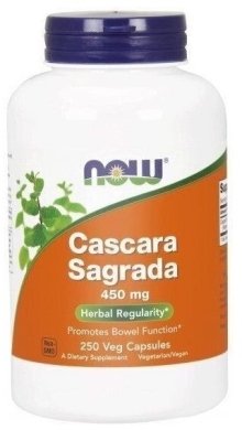 NOW FOODS CASCARA SAGRADA 250 kapsułek