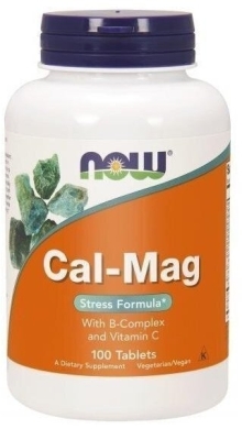 NOW FOODS Cal-mag stress formula 100 tabletek