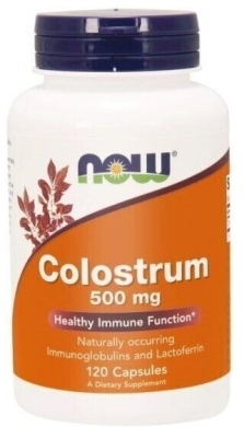 NOW FOODS Colostrum 500mg 120 kapsułek