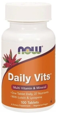 NOW FOODS Daily Vits Multi 100 tabletek