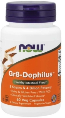 NOW FOODS GR8 Dophilus Probiotyk 60 kapsułek