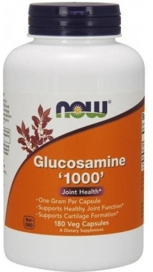 NOW FOODS Glukozamina 1000 mg 180 kapsułek