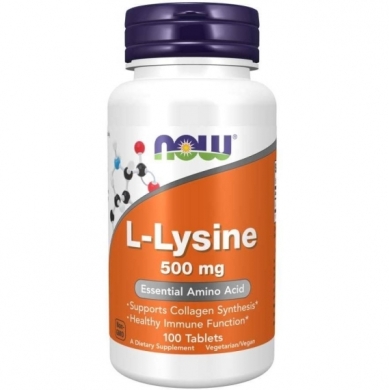 NOW FOODS L-Lizyna 500 mg 100 kapsułek