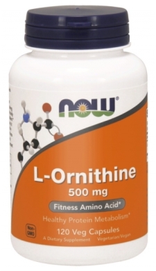 NOW FOODS L-Ornithine 120 kapsułek