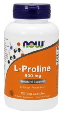 NOW FOODS L-Prolina 500 mg 120 kapsułek