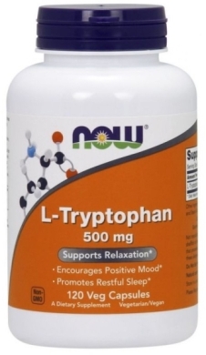 NOW FOODS L-Tryptophan 500 mg 120 kapsułek