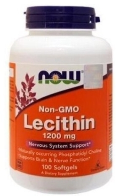 NOW FOODS Lecytyna 1200 mg 100 kapsułek