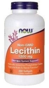 NOW FOODS Lecytyna 1200 mg 200 kapsułek