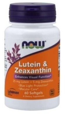 NOW FOODS Lutein & Zeaxanthin 60 kapsułek