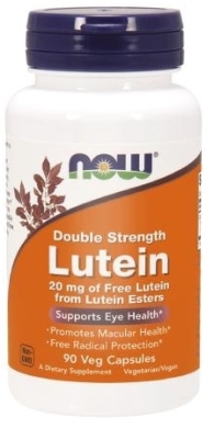 NOW FOODS Luteina 20 mg 90 kapsułek