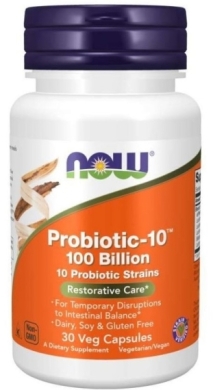 NOW FOODS Probiotic-10 100 Bilion 30 kapsułek