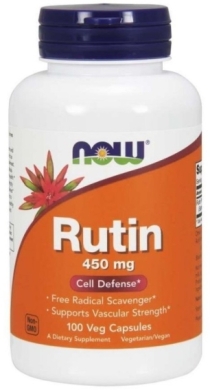 NOW FOODS Rutin 450 mg 100 kapsułek