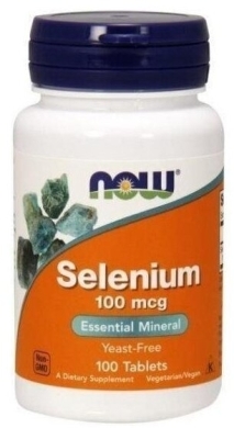 NOW FOODS Selen 100 mcg 100 tabletek