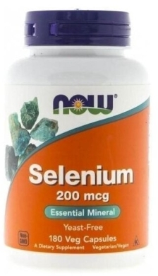 NOW FOODS Selen 200 mcg 180 kapsułek