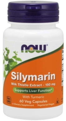 NOW FOODS Silymarin 150 mg 60 kapsułek