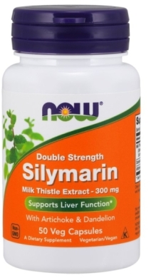 NOW FOODS Silymarin 300 mg 50 kapsułek