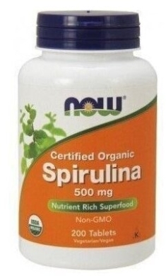 NOW FOODS Spirulina 200 tabletek