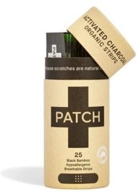 NUTRICARE PATCH naturalne plastry  z węglem aktywnym 25 szt