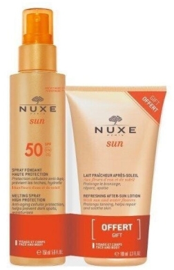 NUXE SUN Mleczko do opalania SPF50+balsam