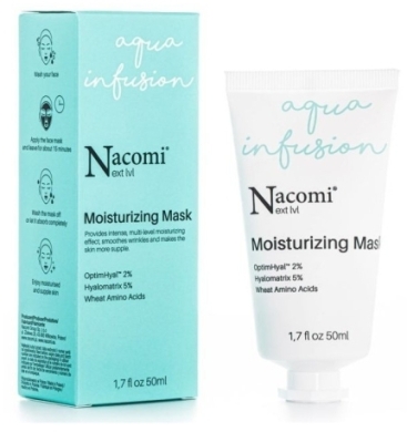 Nacomi Nawilżająca Maska do twarzy 50 ml