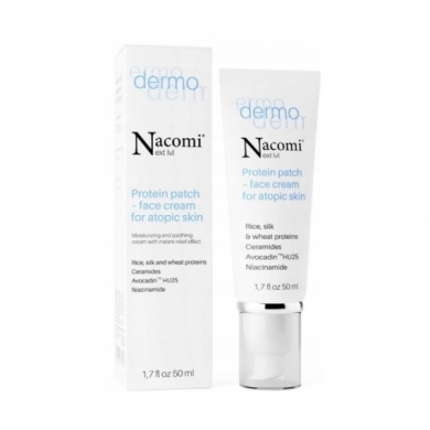 Nacomi Next LVL Dermo Krem - plaster proteinowy do skóy atopowej 50 ml