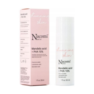 Nacomi Peelingujące serum Kwas migdałowy + kwasy PHA 30 ml