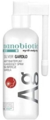 Nanobiotic Med Silver Gardło spray 30 ml