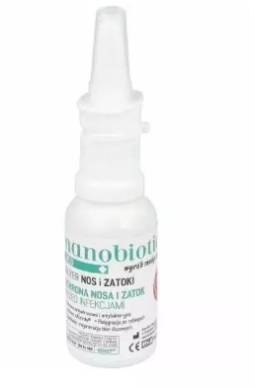 Nanobiotic Med Silver Nos i Zatoki spray 30 ml