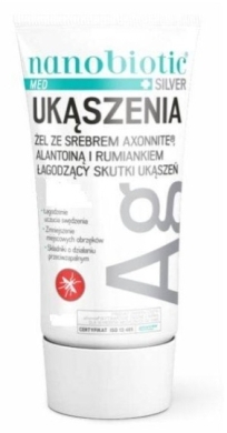 Nanobiotic Med Silver ukąszenia żel 40 g
